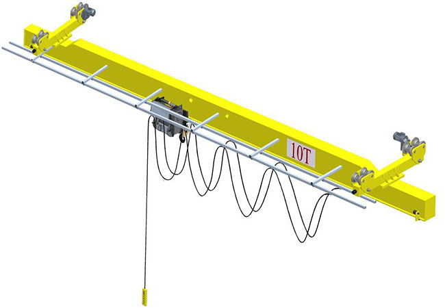একক গের্ডার বিম সাসপেনশন ওভারহেড কপিকল.jpg Single Girder Beam Suspension Overhead Crane.jpg